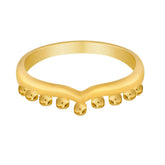 BohoMoon Stainless Steel Sloane Ring Gold / US 6 / UK L / EUR 51 (small)