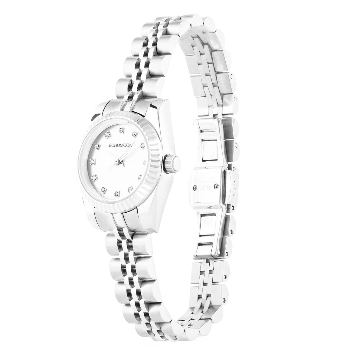 Bohomoon Stainless Steel Sylvie Watch - Silver