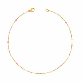BohoMoon Stainless Steel Soda Bracelet Gold / Pink / Small
