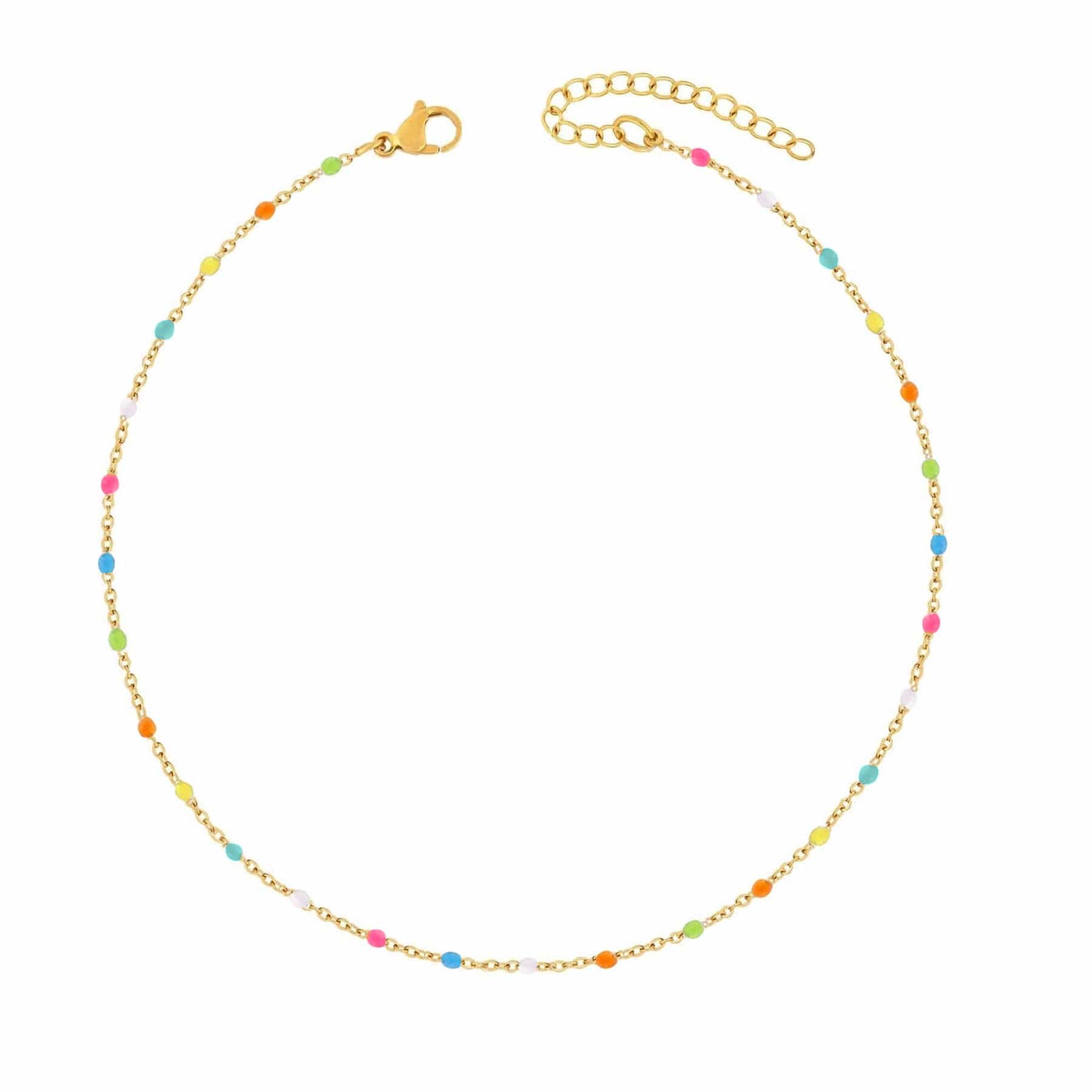 BohoMoon Stainless Steel Soda Choker Gold / Multi