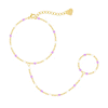 Bohomoon Stainless Steel Soda Hand Chain Bracelet