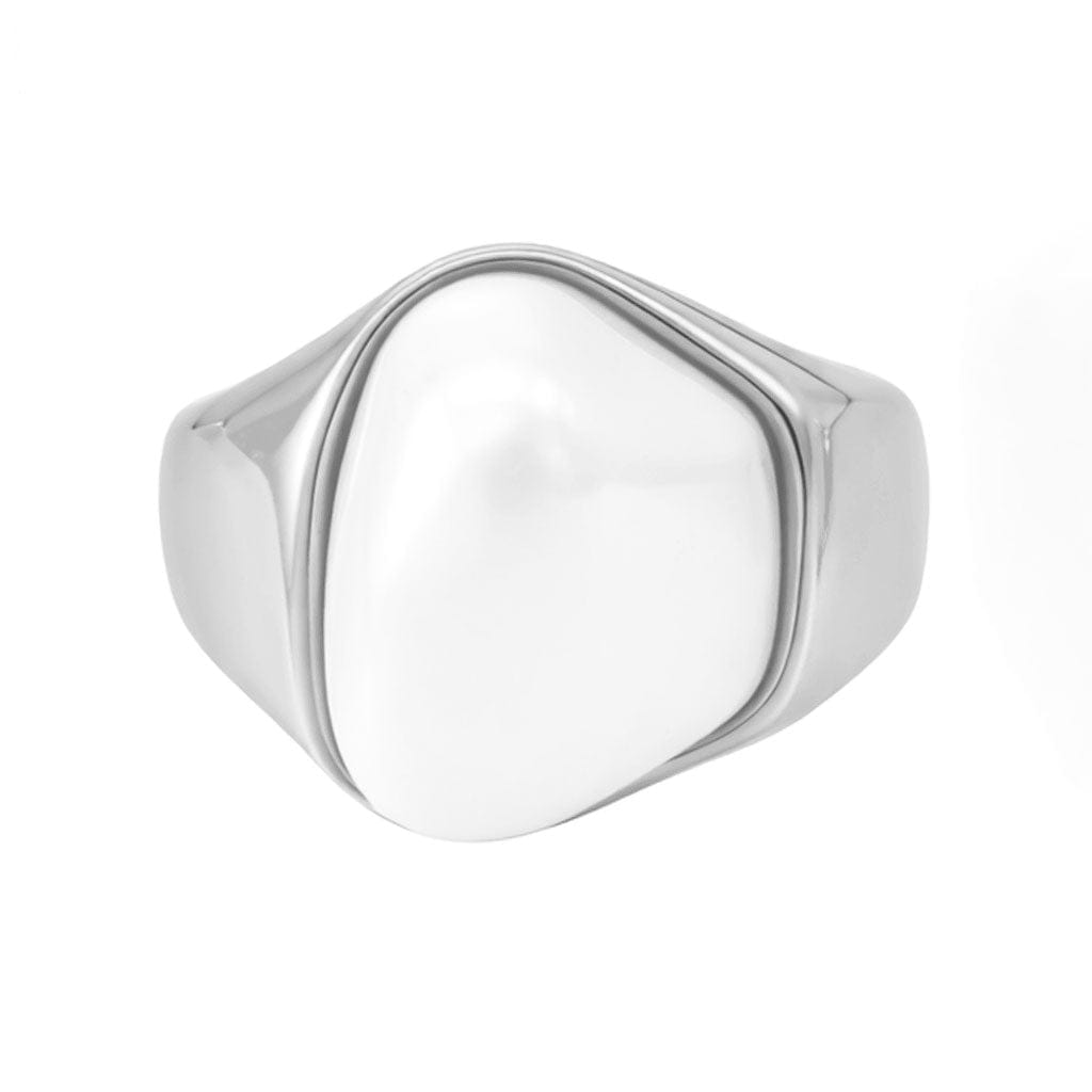 Bohomoon Stainless Steel Soho Pearl Ring