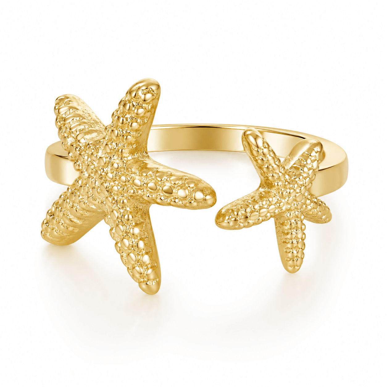 Bohomoon Stainless Steel Solana Starfish Ring
