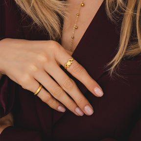 Bohomoon Stainless Steel Soulmate Ring
