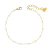 Bohomoon Stainless Steel Spencer Pearl Bracelet
