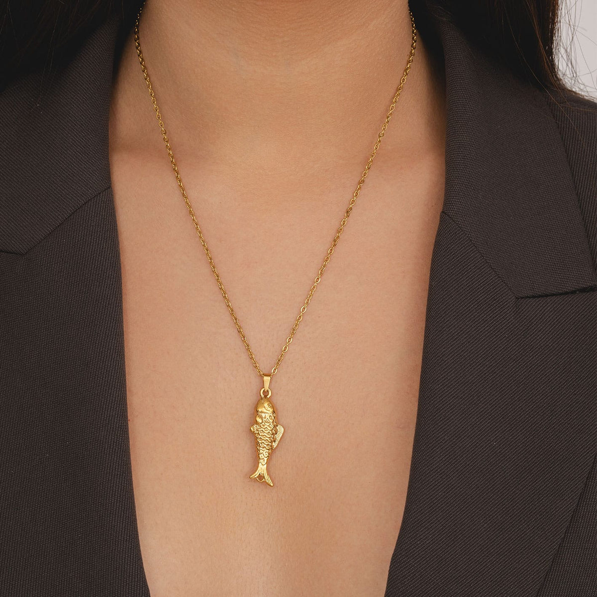 Bohomoon Stainless Steel Splash Necklace