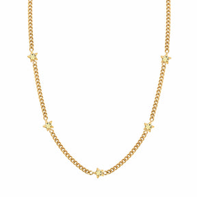 BohoMoon Stainless Steel Stardust Necklace Gold