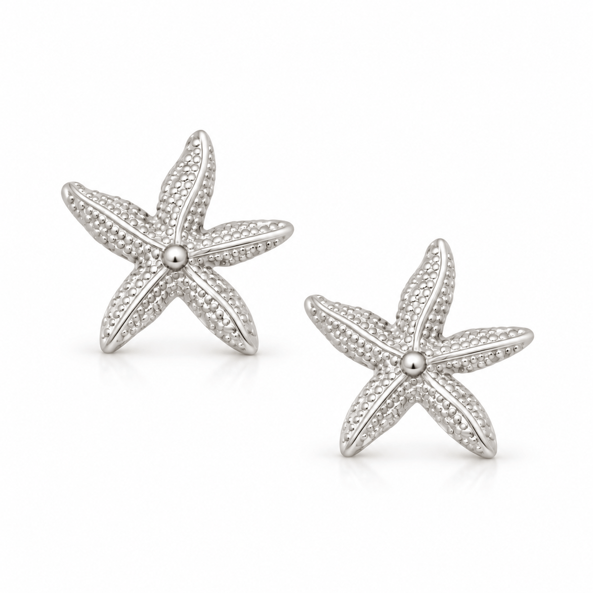 Bohomoon Stainless Steel Starfish Stud Earrings