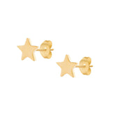 BohoMoon Stainless Steel Starlight Stud Earrings Gold
