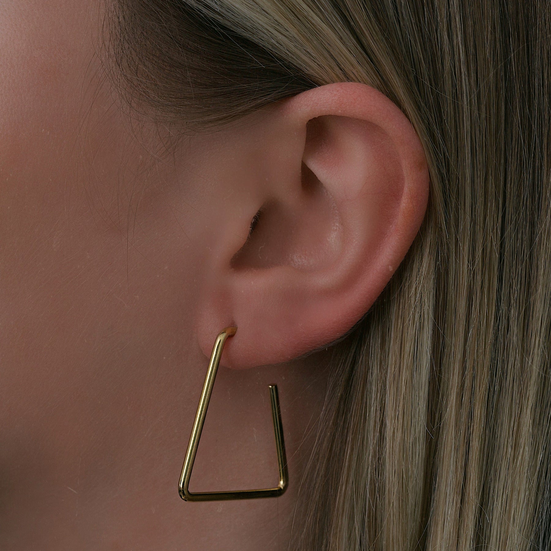 BOHOMOON Stainless Steel Stassi Hoop Earrings Gold