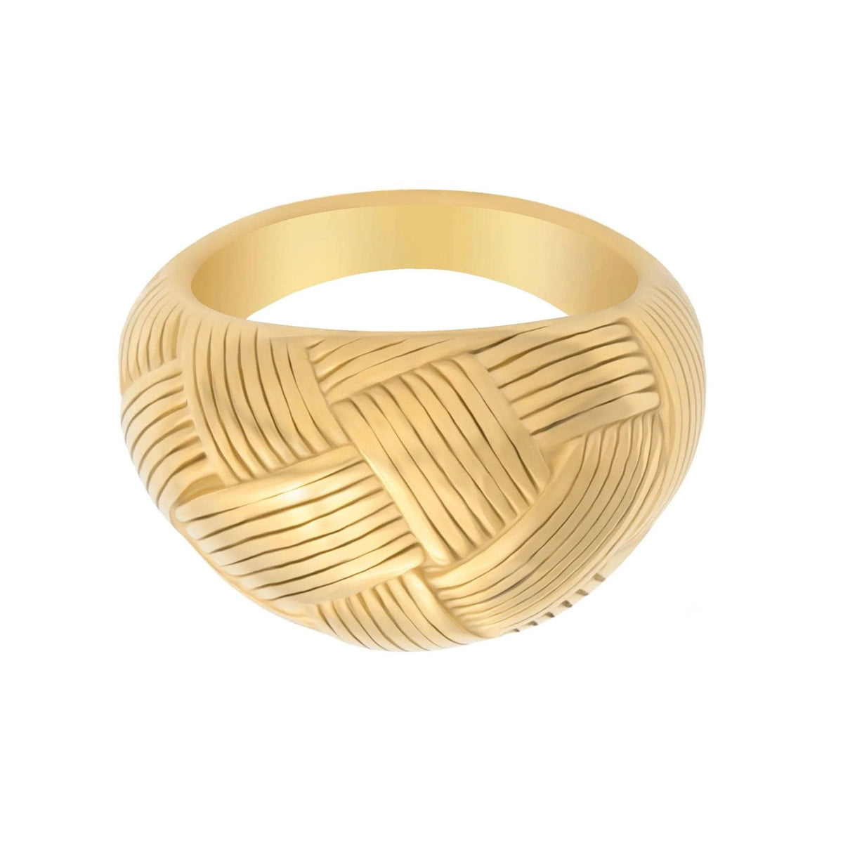 BohoMoon Stainless Steel Stefania Ring Gold / US 6 / UK L / EUR 51 (small)