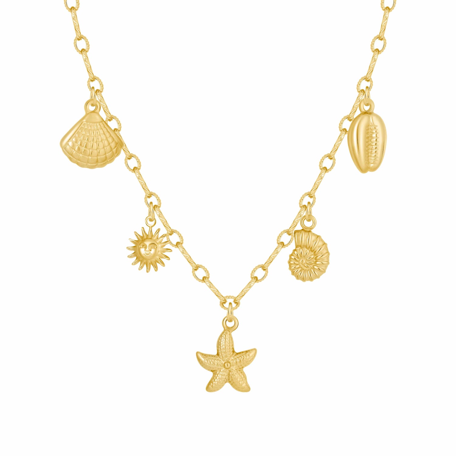 Bohomoon Stainless Steel Summer Necklace