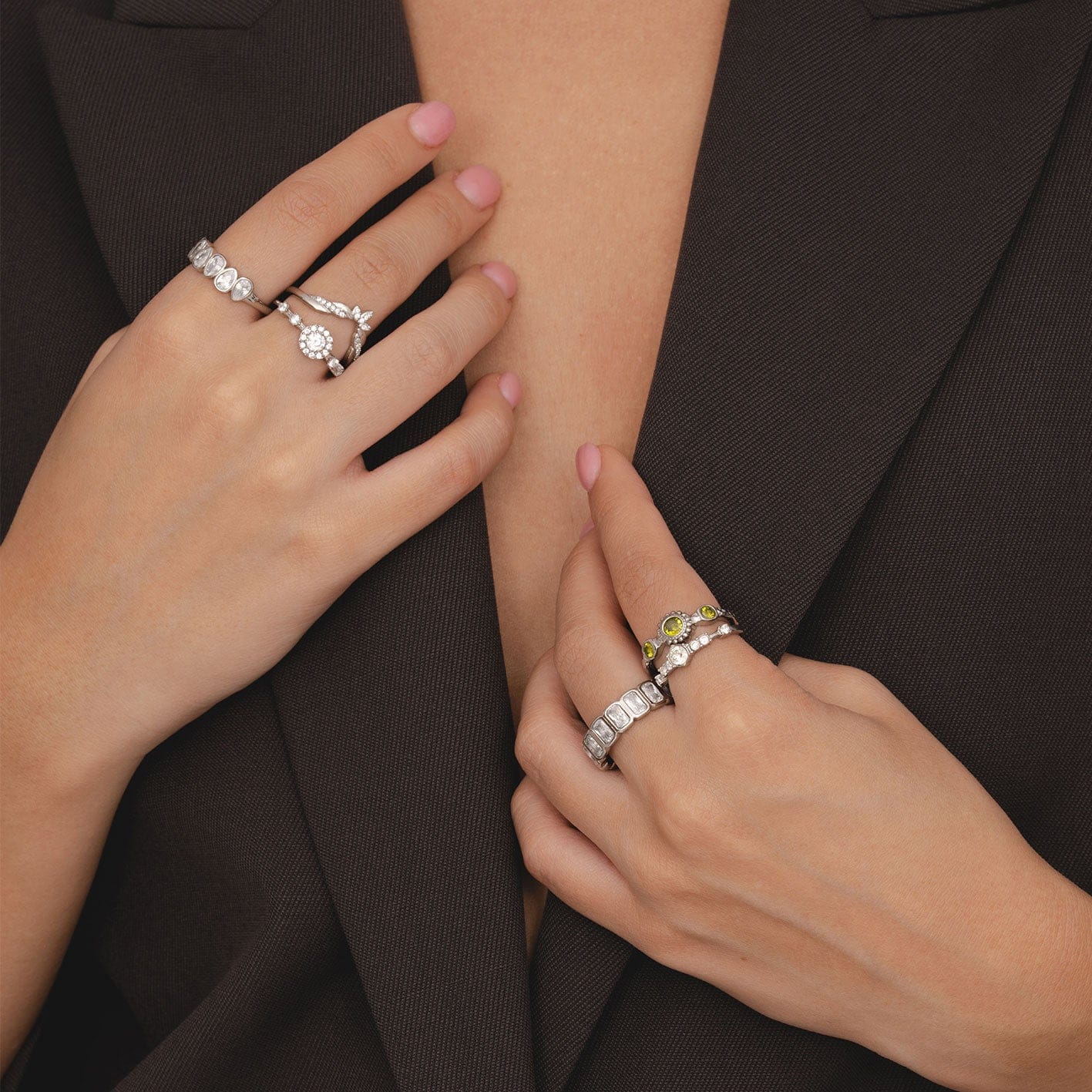 Bohomoon Stainless Steel Sunday Ring