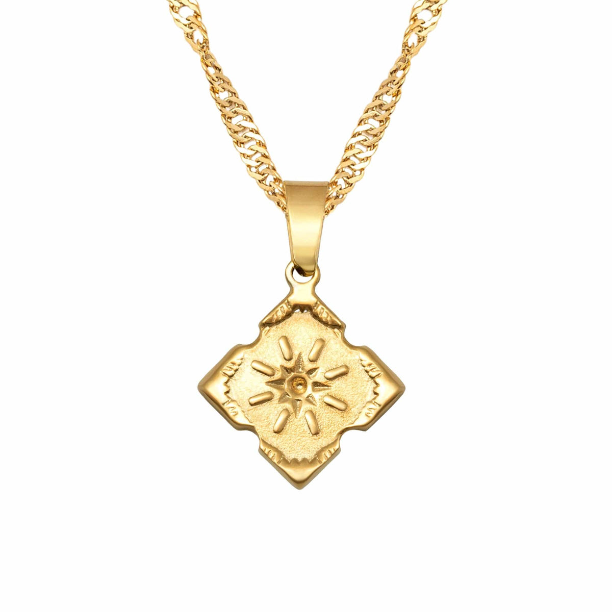 BohoMoon Stainless Steel Sunny Necklace Gold