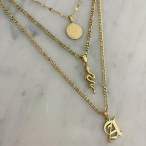 BOHOMOON Stainless Steel Supreme Initial Necklace