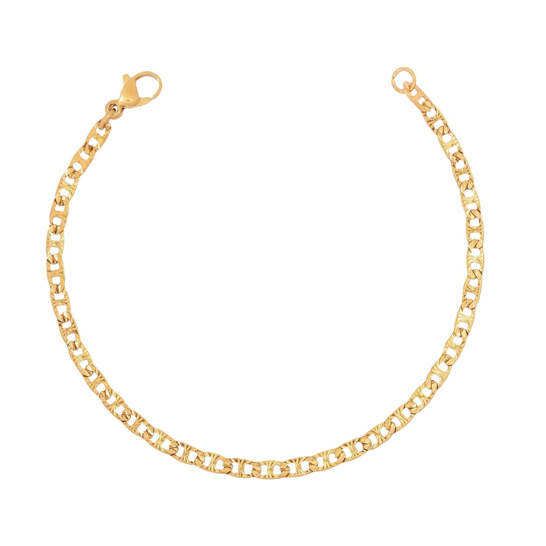BohoMoon Stainless Steel Swan Bracelet Gold / Small