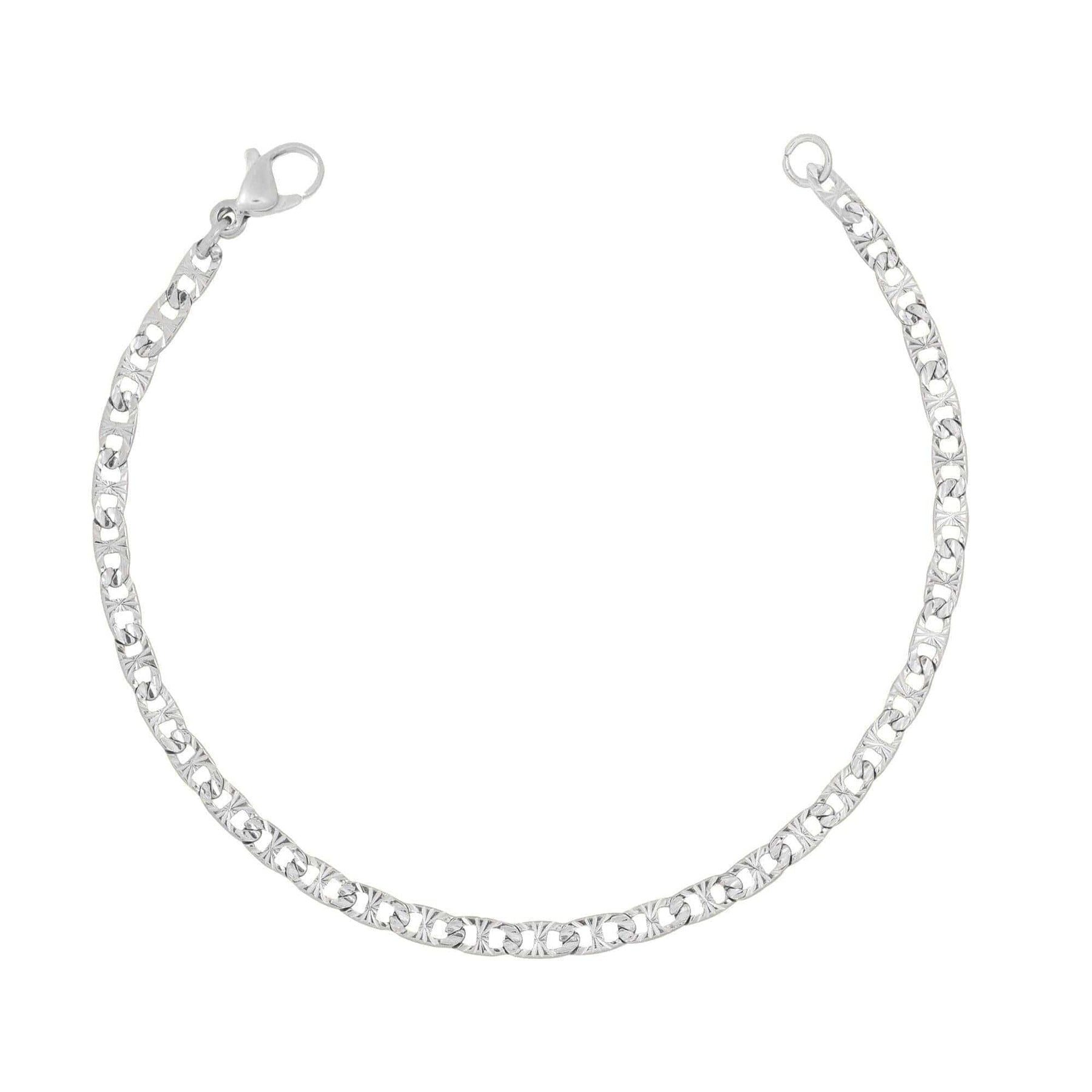 BohoMoon Stainless Steel Swan Bracelet Silver / Small
