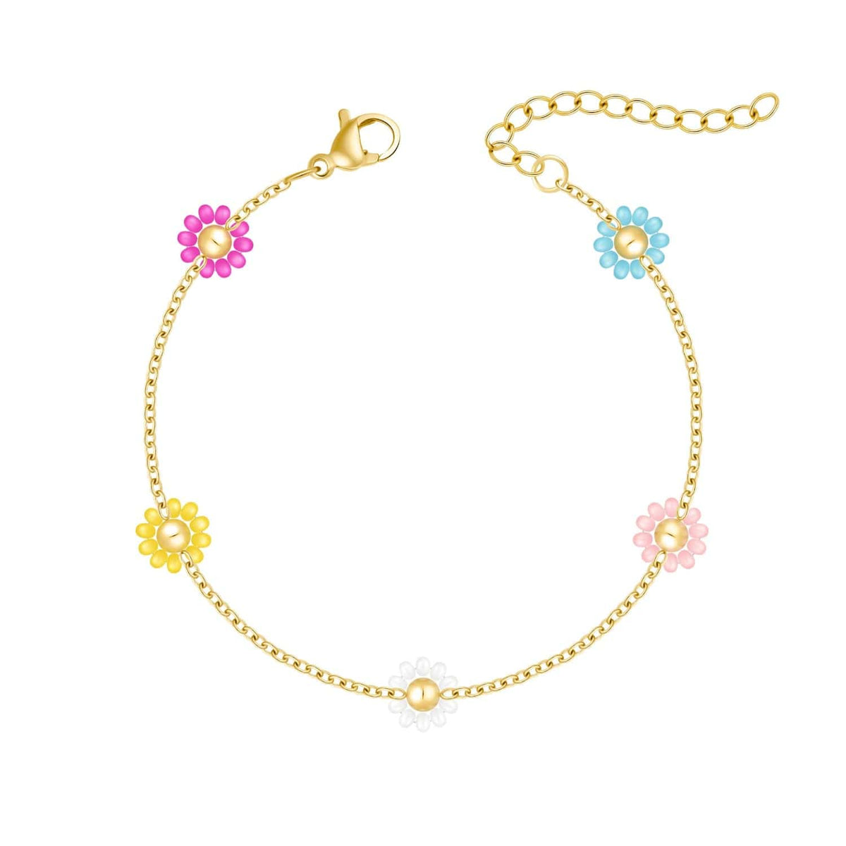 Bohomoon Stainless Steel Sweet Pea Bracelet