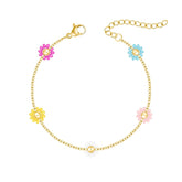 Bohomoon Stainless Steel Sweet Pea Bracelet