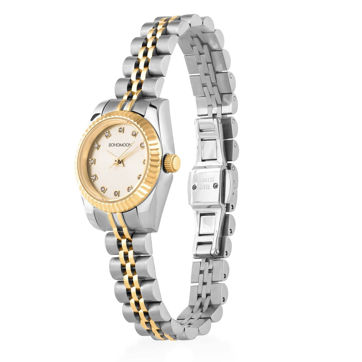 Bohomoon Stainless Steel Sylvie Watch - Mixed Metal