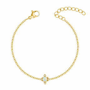 Bohomoon Stainless Steel Talia Opal Bracelet