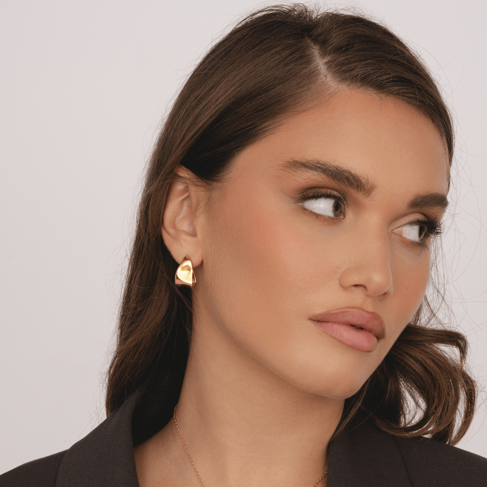 Bohomoon Stainless Steel Tamara Hoop Earrings