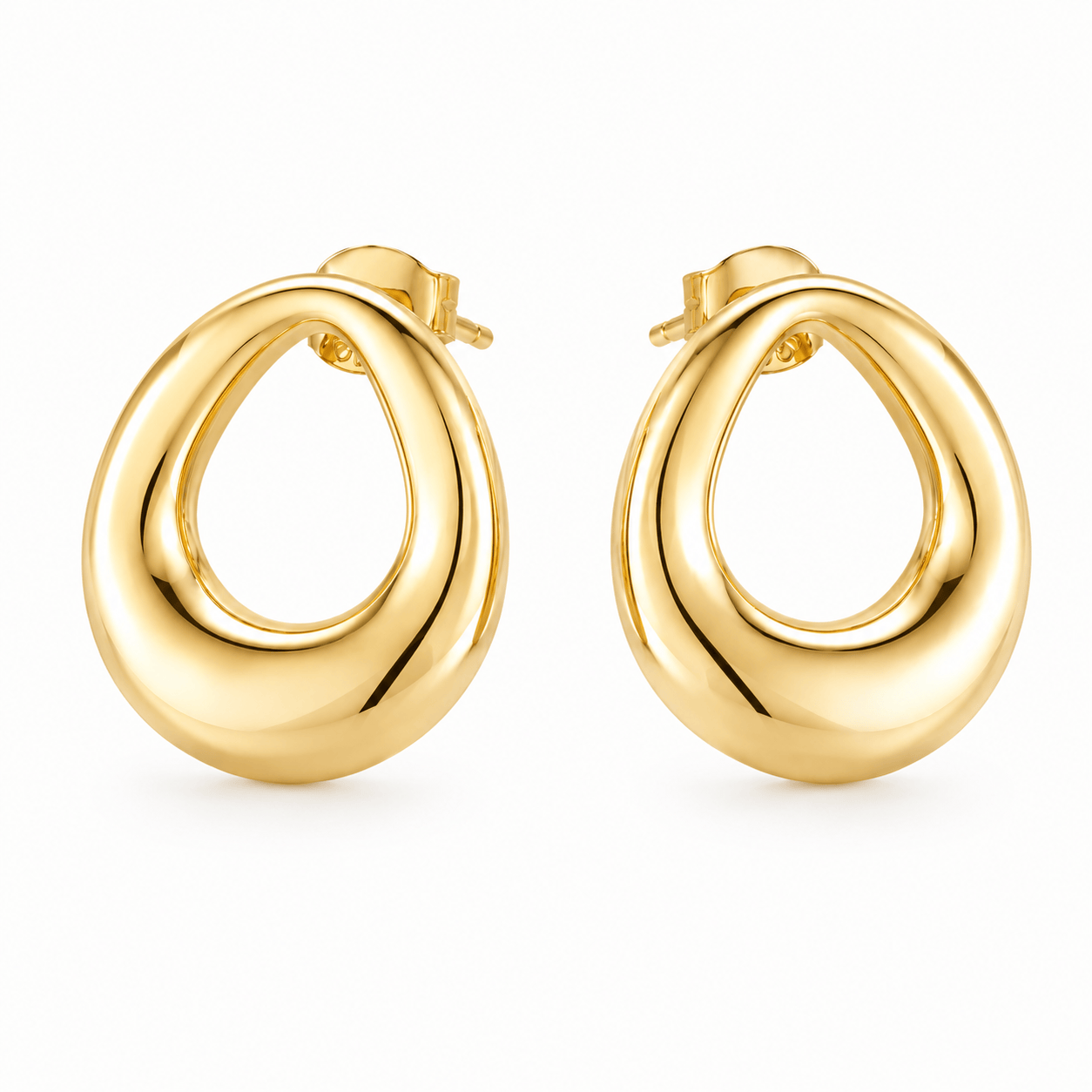 Bohomoon Stainless Steel Tangier Stud Earrings