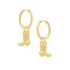 Bohomoon Stainless Steel Tennessee Hoop Earrings