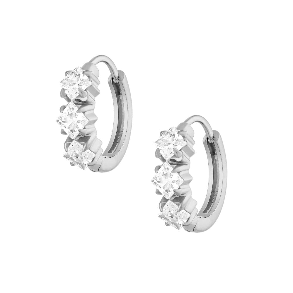 Bohomoon Stainless Steel Tess Hoop Earrings