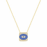 Bohomoon Stainless Steel Third Eye Necklace