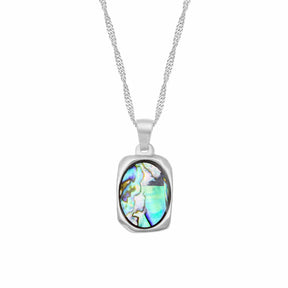 Bohomoon Stainless Steel Tiarni Abalone Necklace