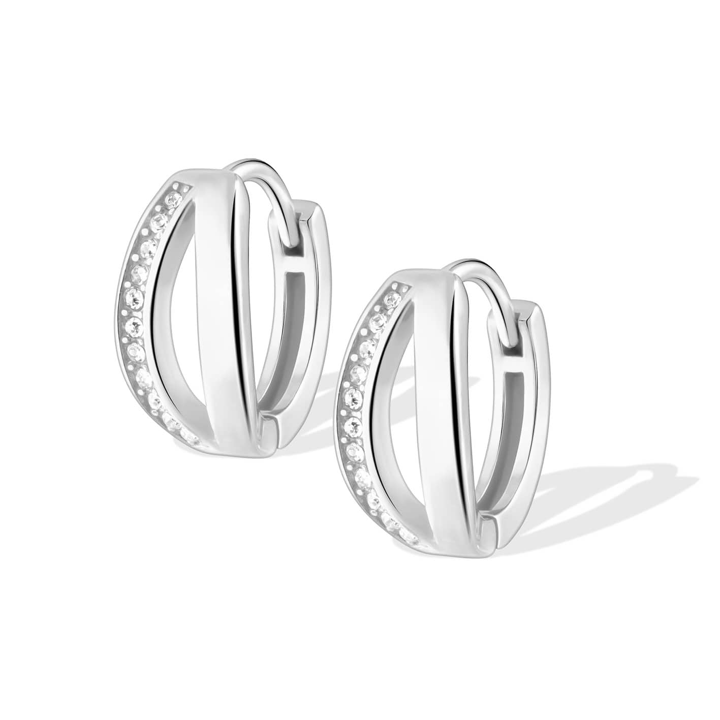 Bohomoon Stainless Steel Tinsley Hoop Earrings
