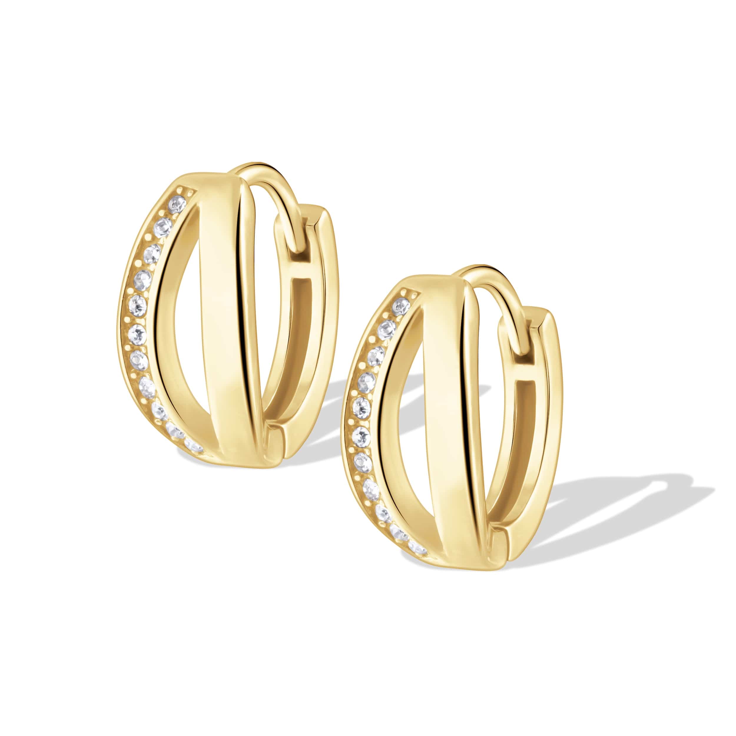 Bohomoon Stainless Steel Tinsley Hoop Earrings