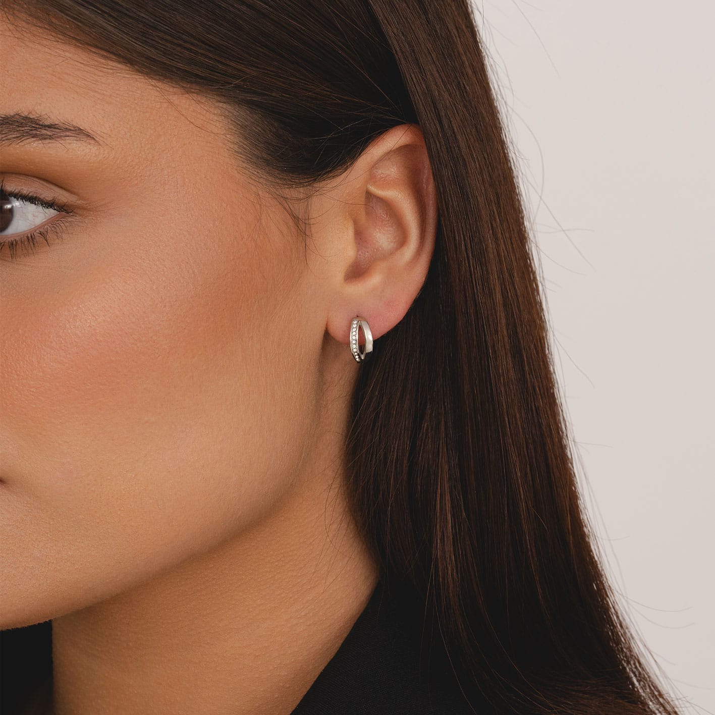 Bohomoon Stainless Steel Tinsley Hoop Earrings