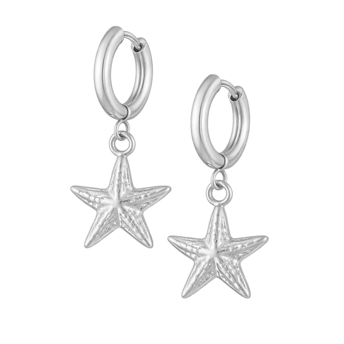 Bohomoon Stainless Steel Treasure Hoop Earrings