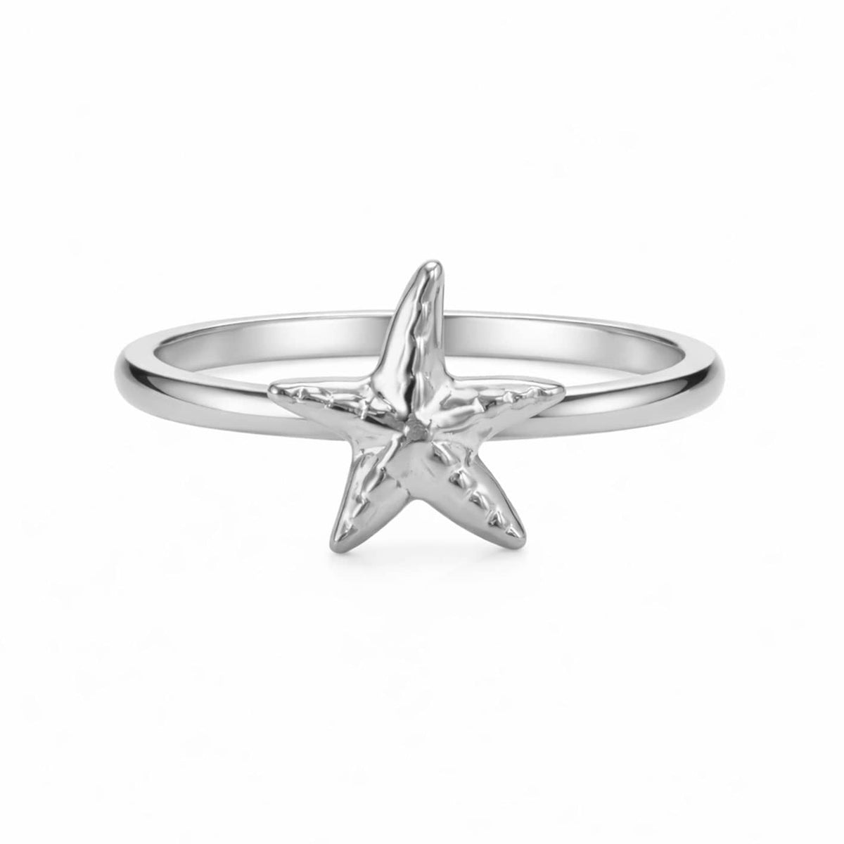 Bohomoon Stainless Steel Treasure Starfish Ring