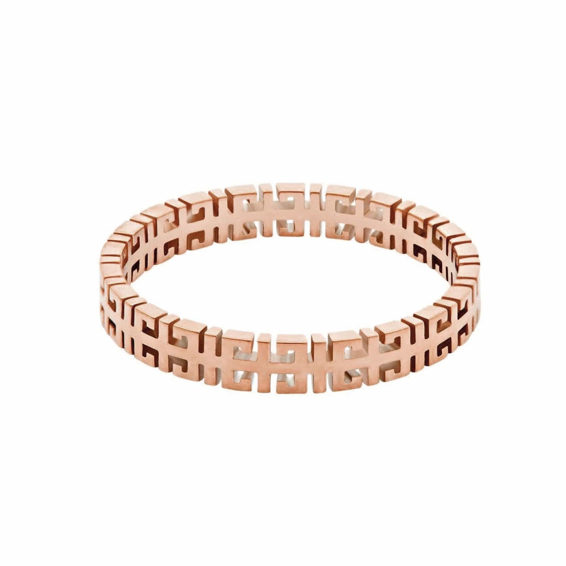 BohoMoon Stainless Steel Trixie Ring Rose Gold / US 4 / UK H / EUR 46 / (xxsmall)
