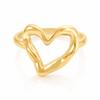 Bohomoon Stainless Steel True Love Heart Ring