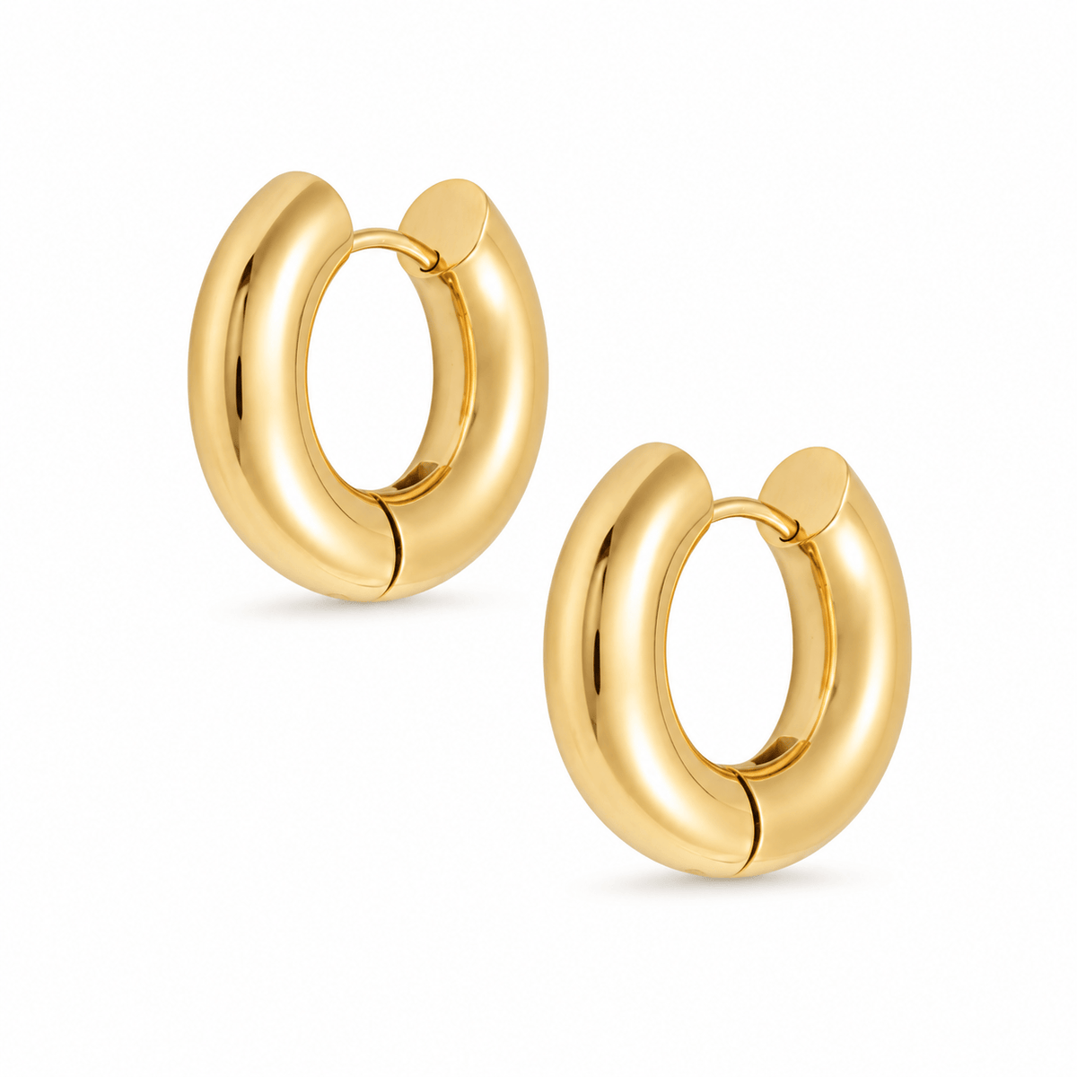 Tube Hoop Earrings