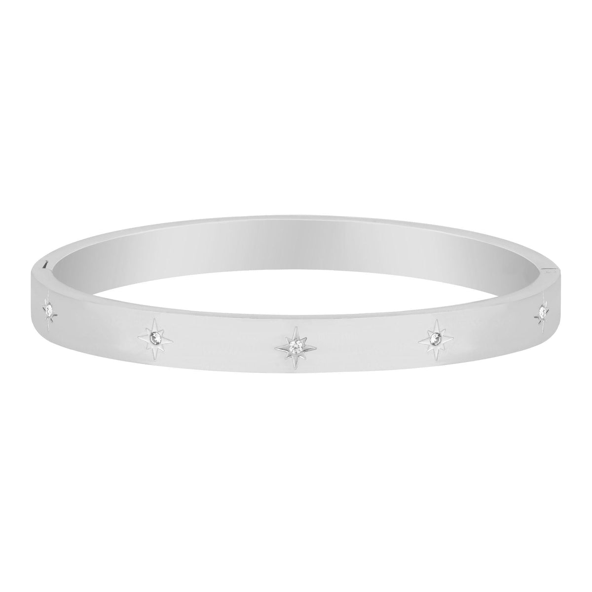 BohoMoon Stainless Steel Twilight Bracelet Silver