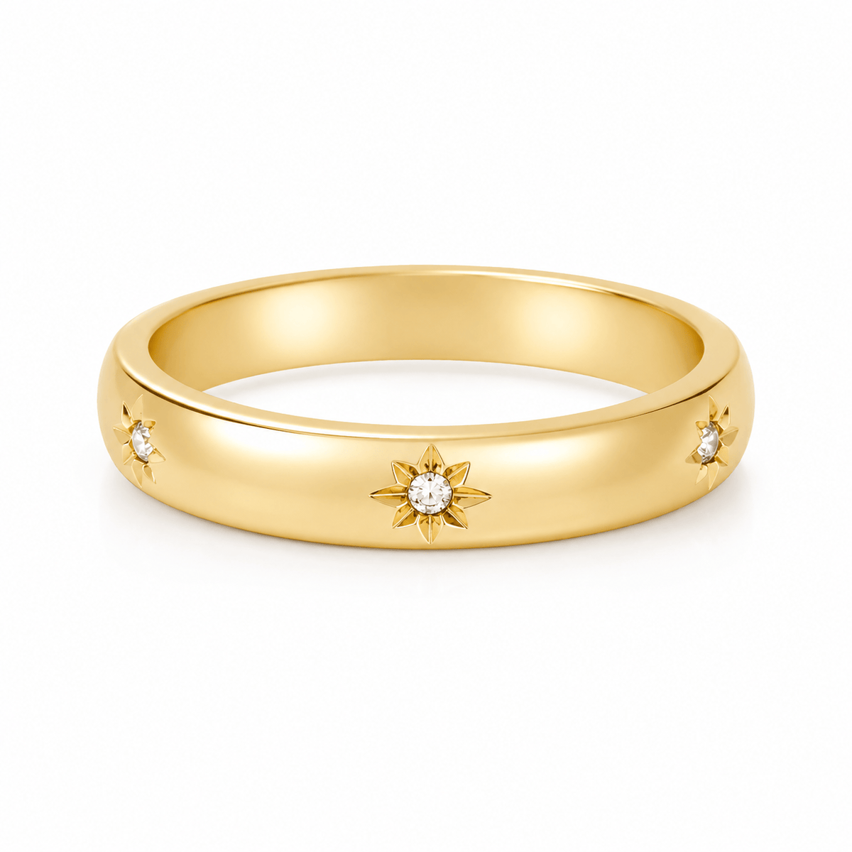 Twilight Glow Star Ring