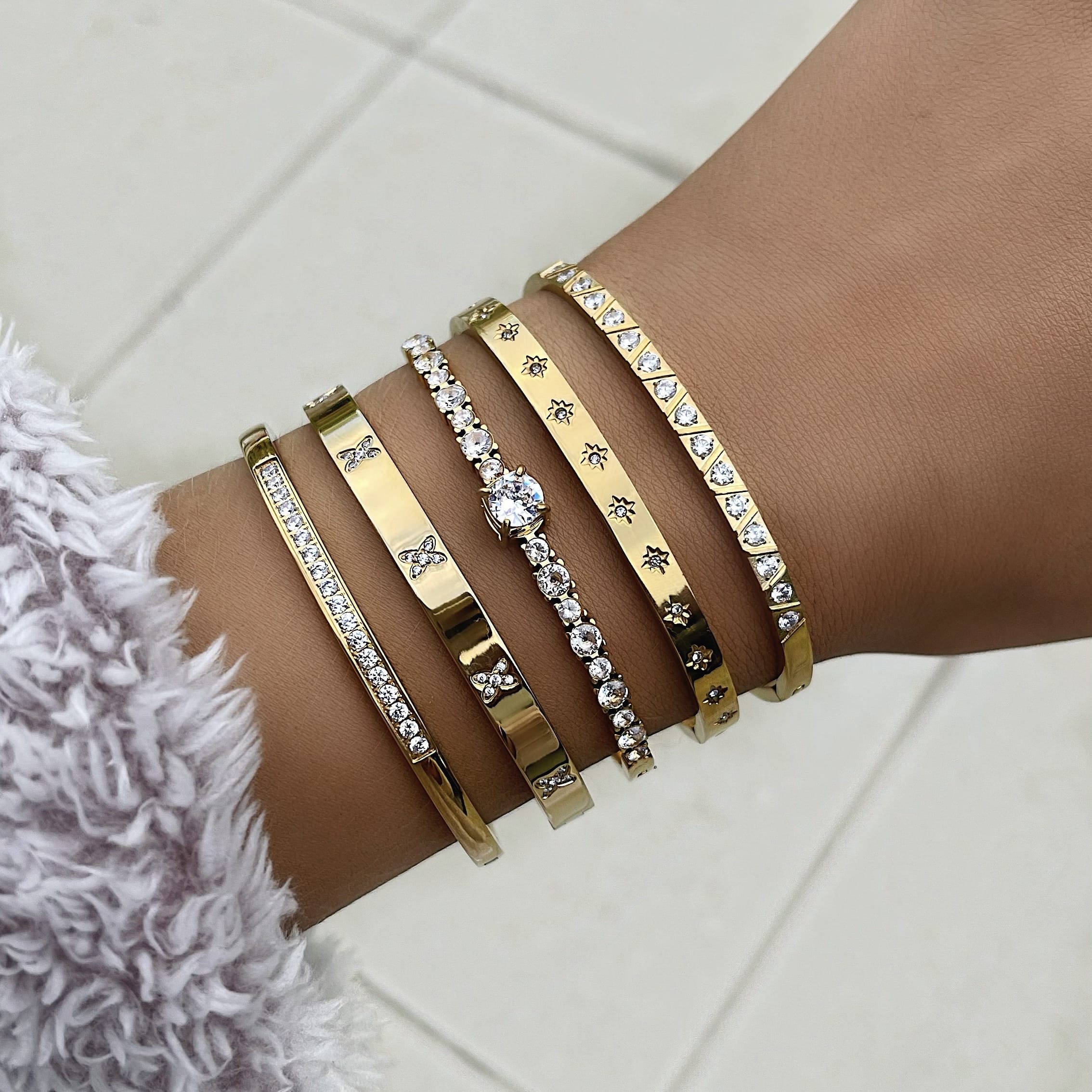 Bohomoon Stainless Steel Twinkle Bracelet