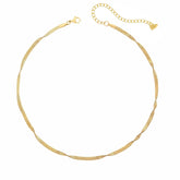 Bohomoon Stainless Steel Twist Choker