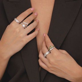 Bohomoon Stainless Steel Unity Ring