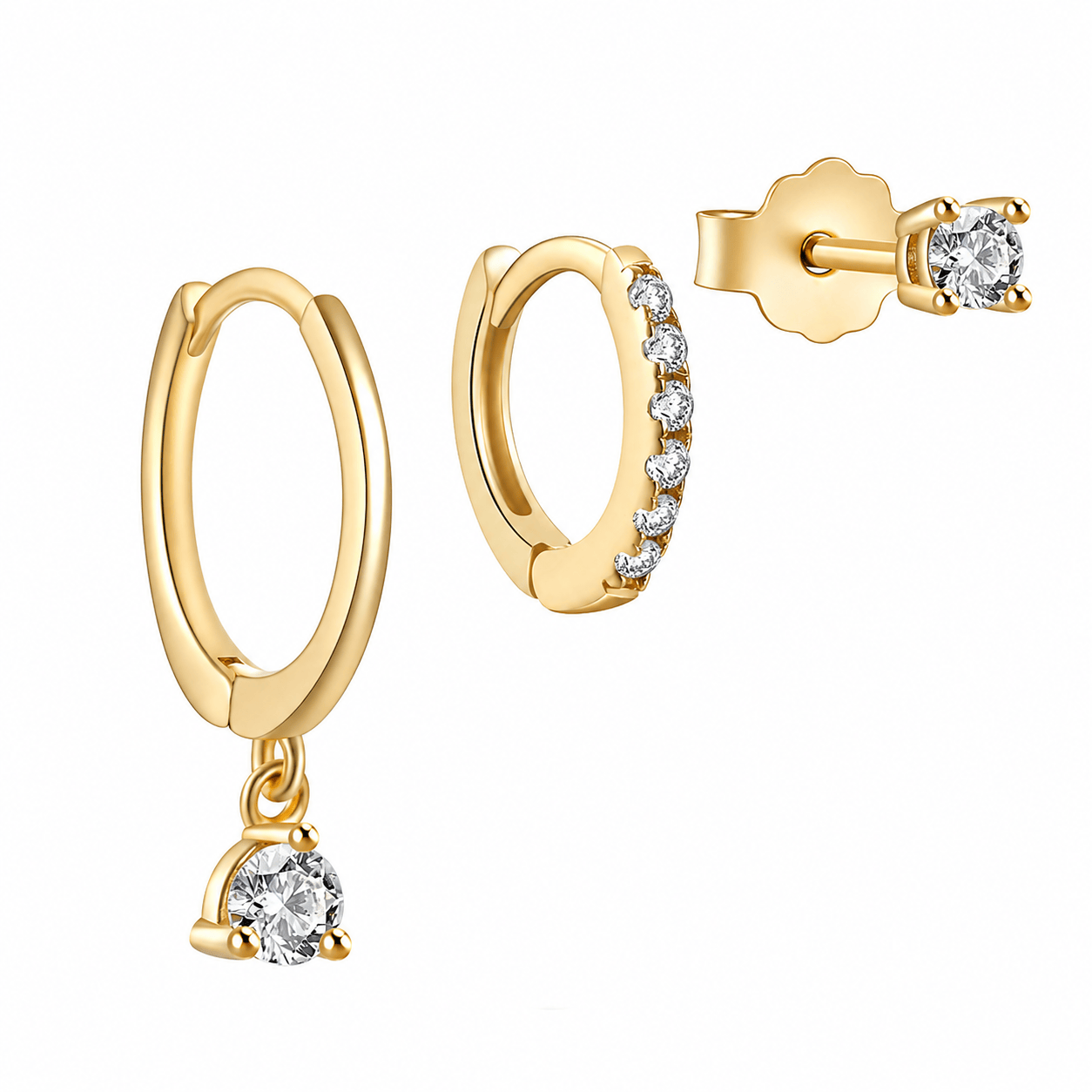 Bohomoon Stainless Steel Vanessa Earring Set