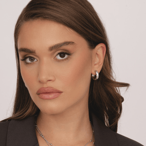 Bohomoon Stainless Steel Vega Hoop Earrings