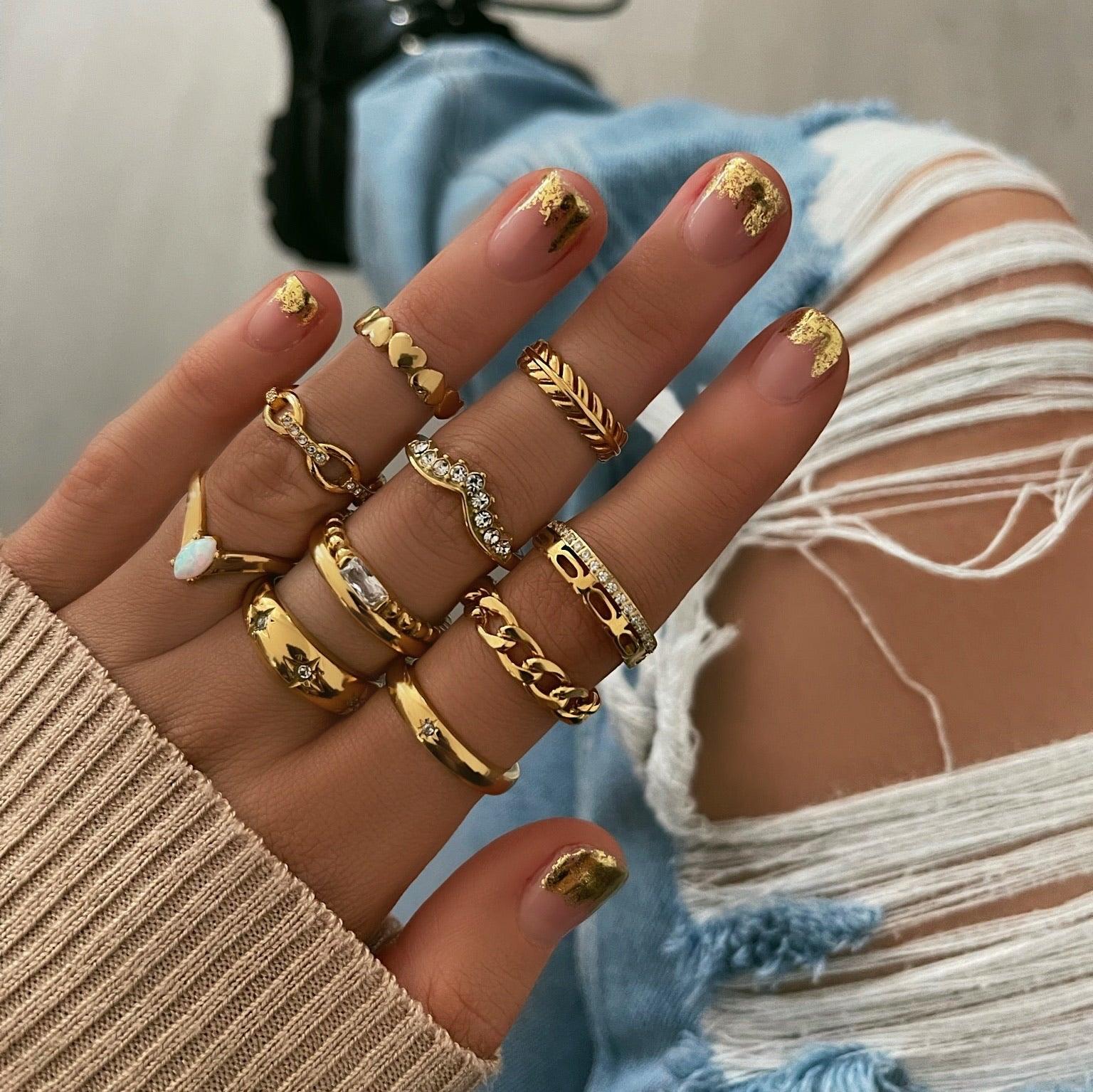 BohoMoon Stainless Steel Venus Ring