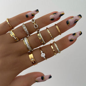 BohoMoon Stainless Steel Venus Ring