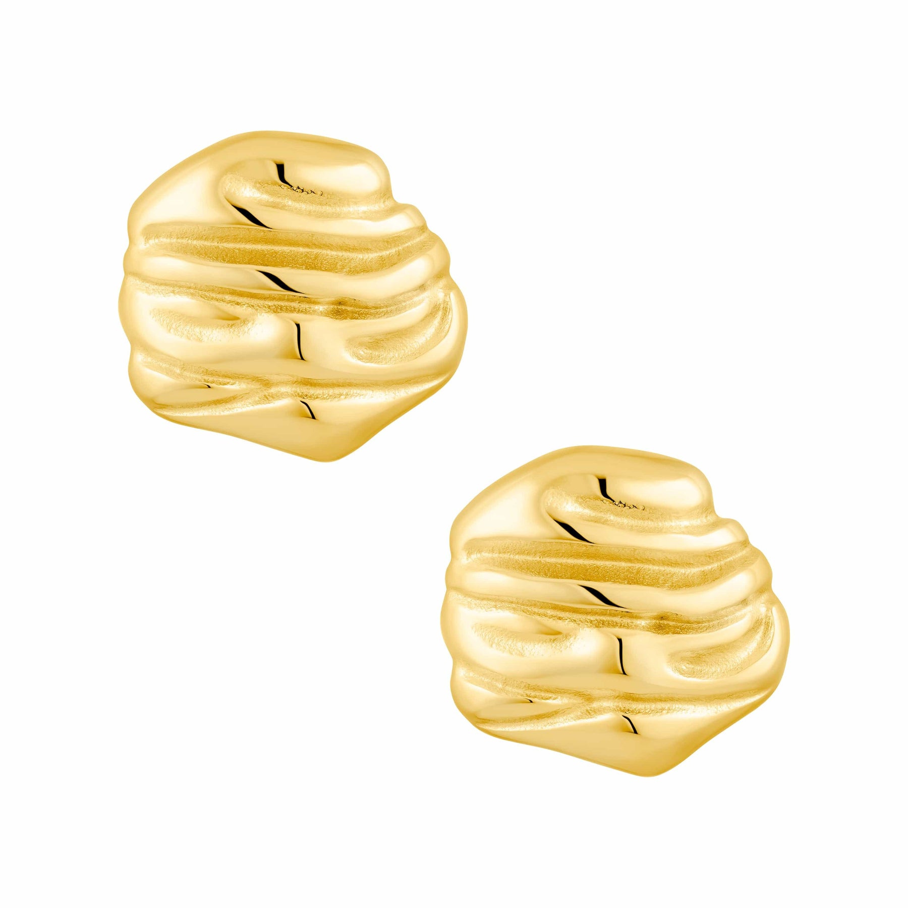 Bohomoon Stainless Steel Verde Stud Earrings