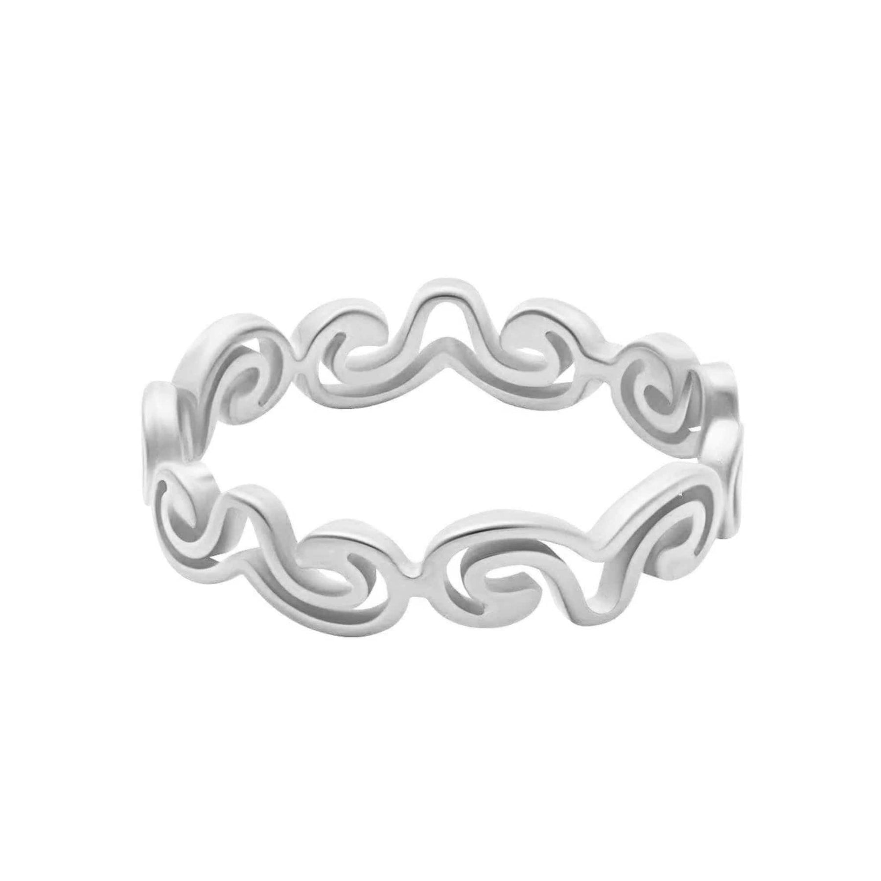 Bohomoon Stainless Steel Vice Ring